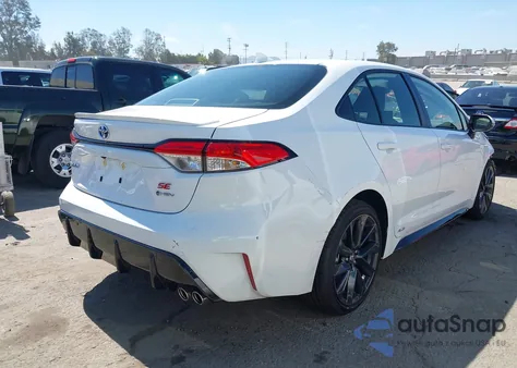 2025 Toyota Corolla Le/Se from USA, damaged, VIN JTDBDMHE3SJ014122